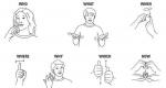 Hogyan tanuljunk meg beszélni a siket nyelven Néma gesztusok