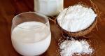 Prednosti kokosovog mlijeka i šta od njega pripremiti Kako pripremiti kokosovo mlijeko